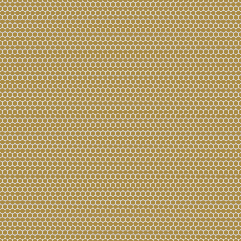 MOZAIKA CERAMICZNA PENNY DOTS ZŁOTA GOLD – dekoracyjne do wnętrz – Szklane Mozaiki