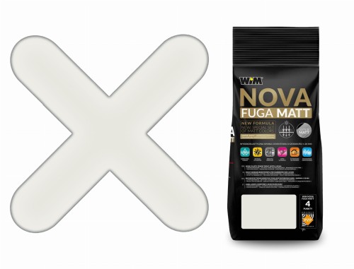 FUGA cementowa NOVA MATT wysokoelastyczna KREMOWY
