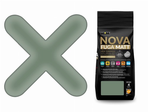 FUGA cementowa NOVA MATT wysokoelastyczna OLIWKA