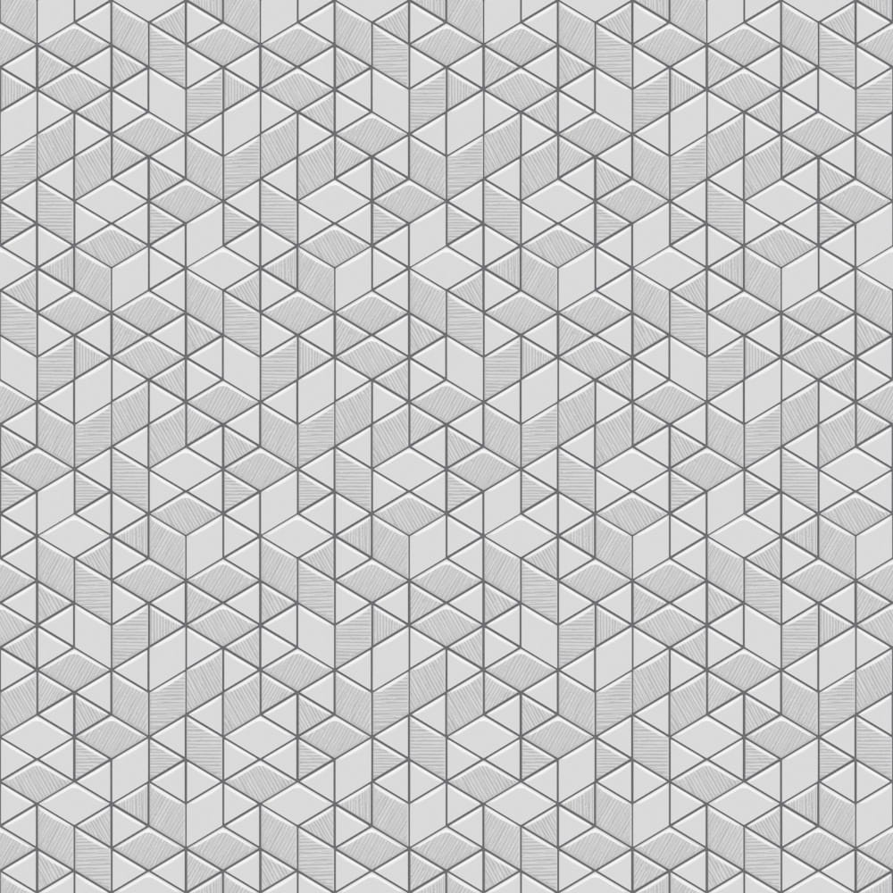 MOZAIKA SZKLANA TRIANGLE DIAMOND SILVER SREBRNA – dekoracyjne do wnętrz – Szklane Mozaiki