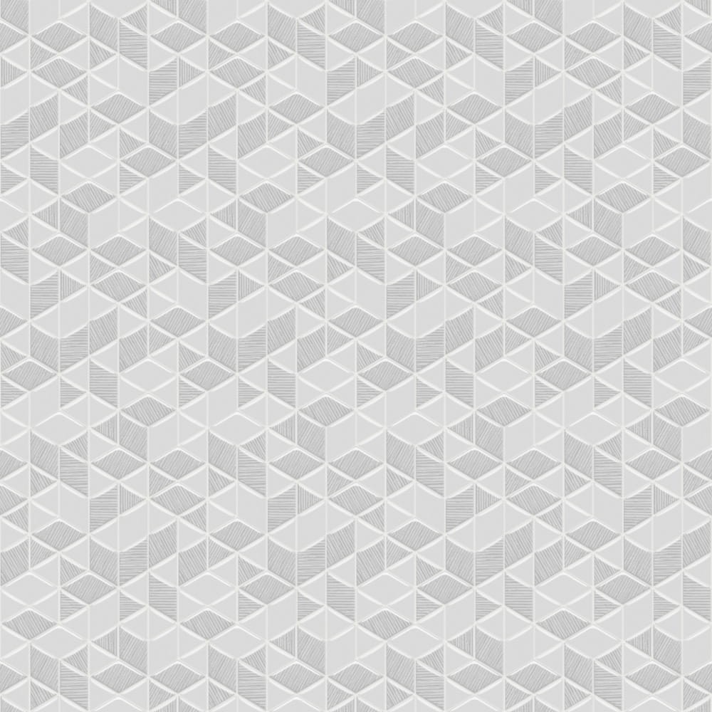 MOZAIKA SZKLANA TRIANGLE DIAMOND SILVER SREBRNA – dekoracyjne do wnętrz – Szklane Mozaiki