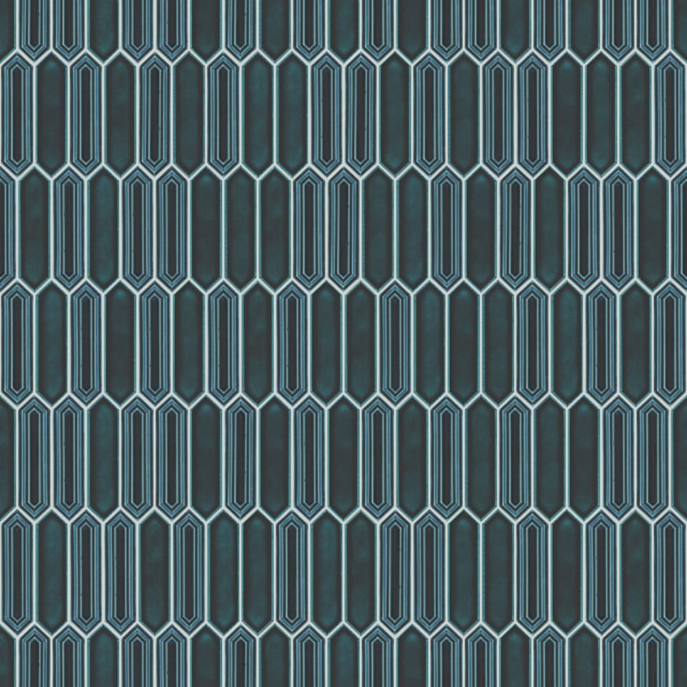 MOZAIKA CERAMICZNA VERTIGO BLUE NIEBIESKA - szklanemozaiki.pl