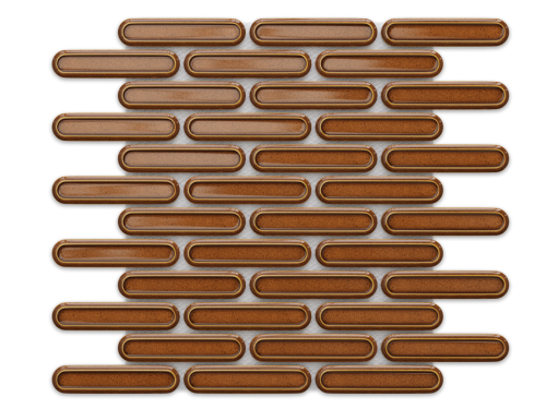 MOZAIKA CERAMICZNA SAVOIARDI CARAMEL BROWN