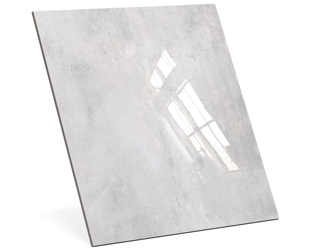 PŁYTKA REKTYFIKOWANA MANHATTAN BIANCO SZARA POLER 60x60cm – dekoracyjne do wnętrz – Szklane Mozaiki