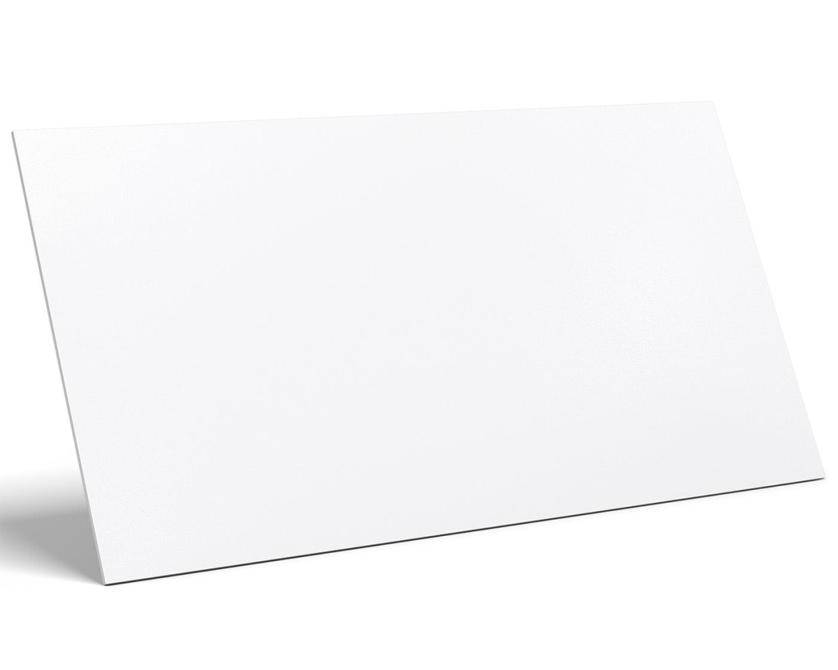 PŁYTKA REKTYFIKOWANA SZKLIWIONA BIAŁA ALASKA LAPPATO 60x120cm – dekoracyjne do wnętrz – Szklane Mozaiki