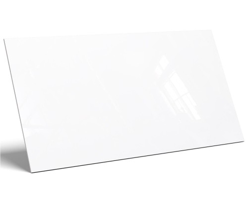 PŁYTKA REKTYFIKOWANA SZKLIWIONA BIAŁA ALASKA POLER 60x120 cm