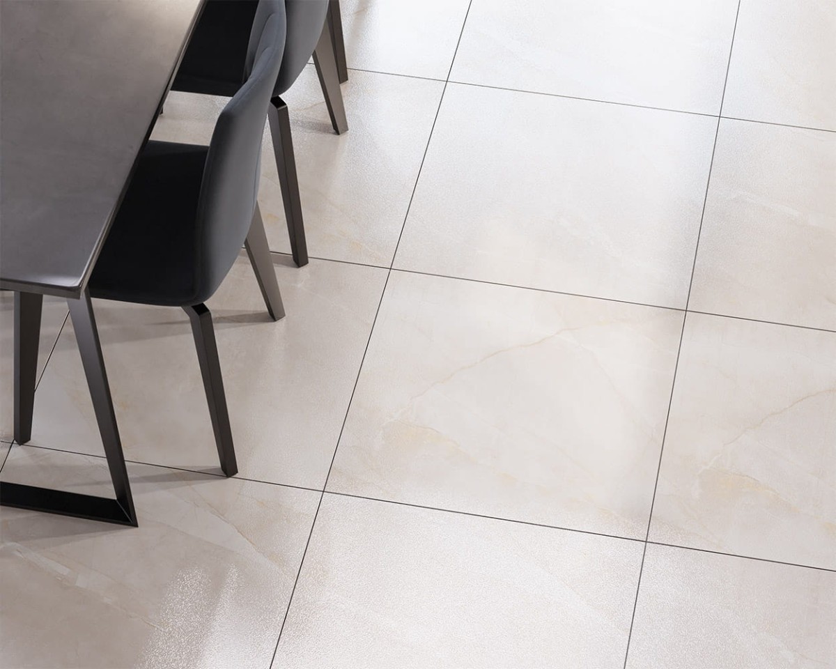 PŁYTKA REKTYFIKOWANA ARMINA BIANCO LAPPATO 60x60cm – dekoracyjne do wnętrz – Szklane Mozaiki