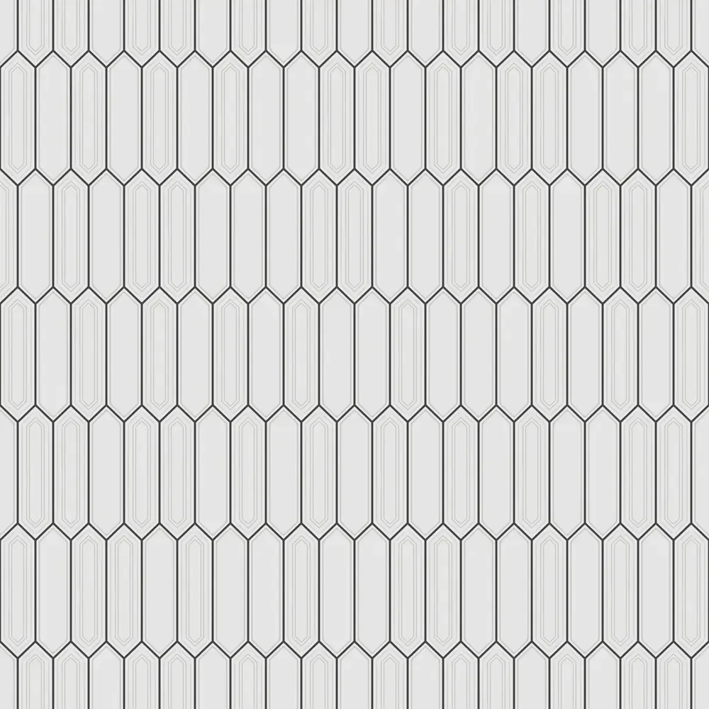 MOZAIKA CERAMICZNA VERTIGO WHITE BIAŁA - szklanemozaiki.pl