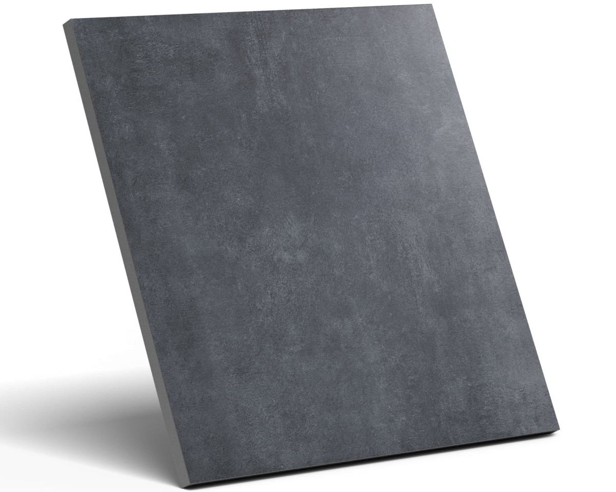 PŁYTKA TARASOWA MINIMALIST BLACK R11 REKT. 2cm 60x60cm – dekoracyjne do wnętrz – Szklane Mozaiki