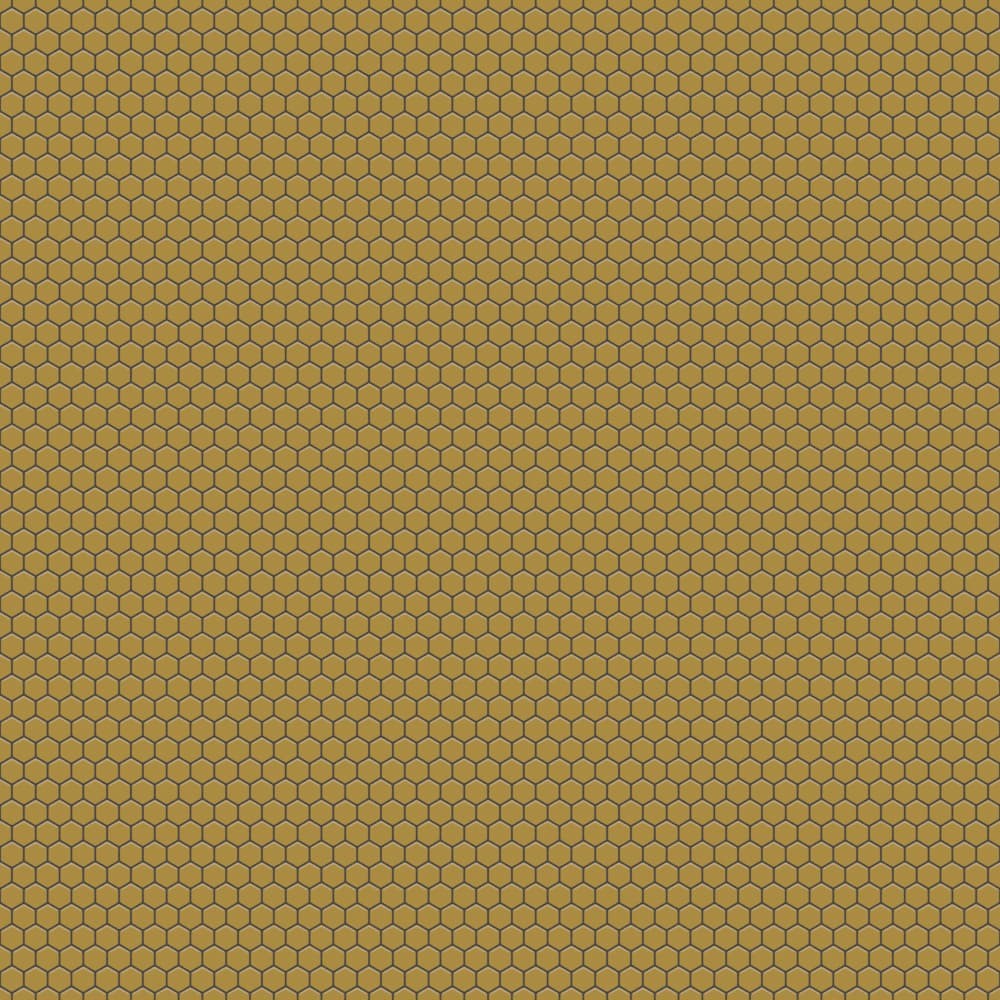 Mozaika ceramiczna Heksagon Gold metalic - szklanemozaiki.pl