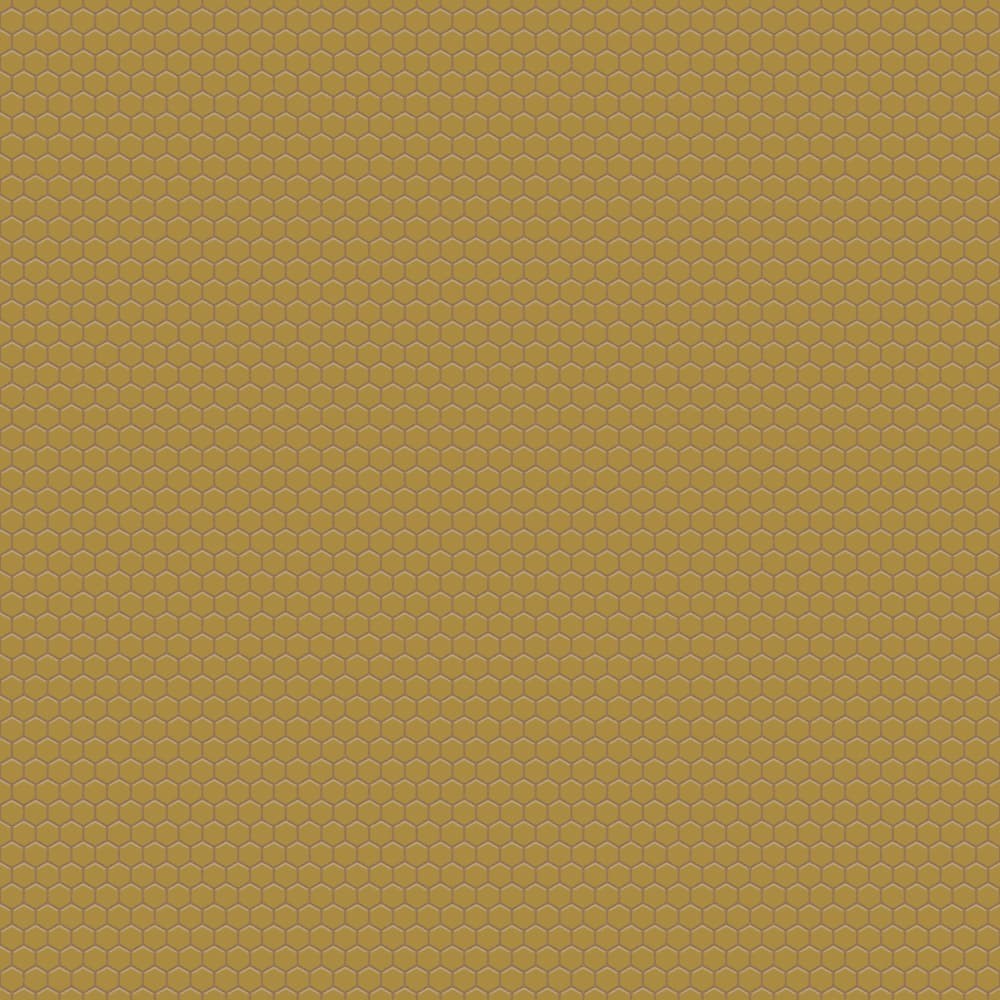 Mozaika ceramiczna Heksagon Gold metalic - szklanemozaiki.pl