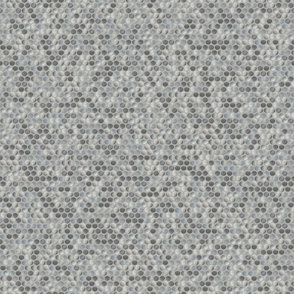 Mozaika ceramiczna Penny Dots multi grey połysk - szklanemozaiki.pl