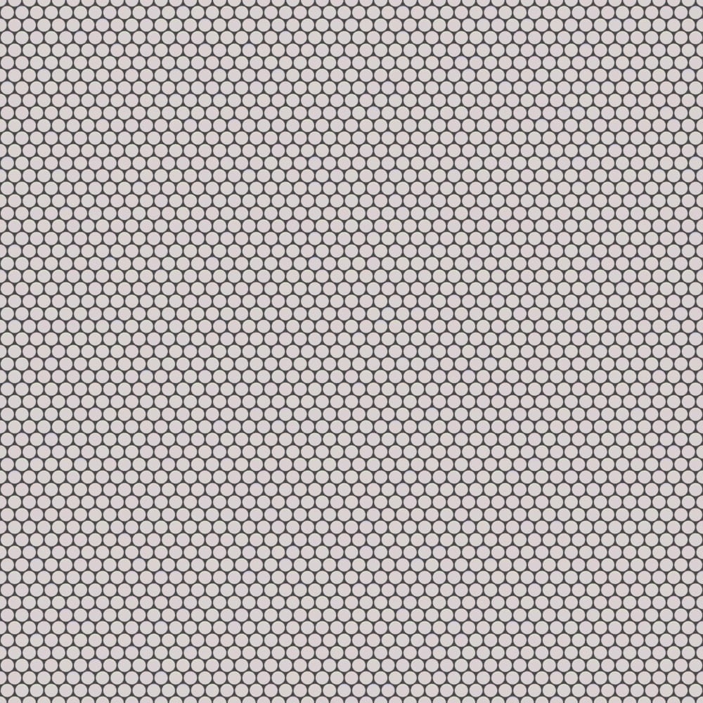 Mozaika ceramiczna Penny Dots white pearl połysk - szklanemozaiki.pl