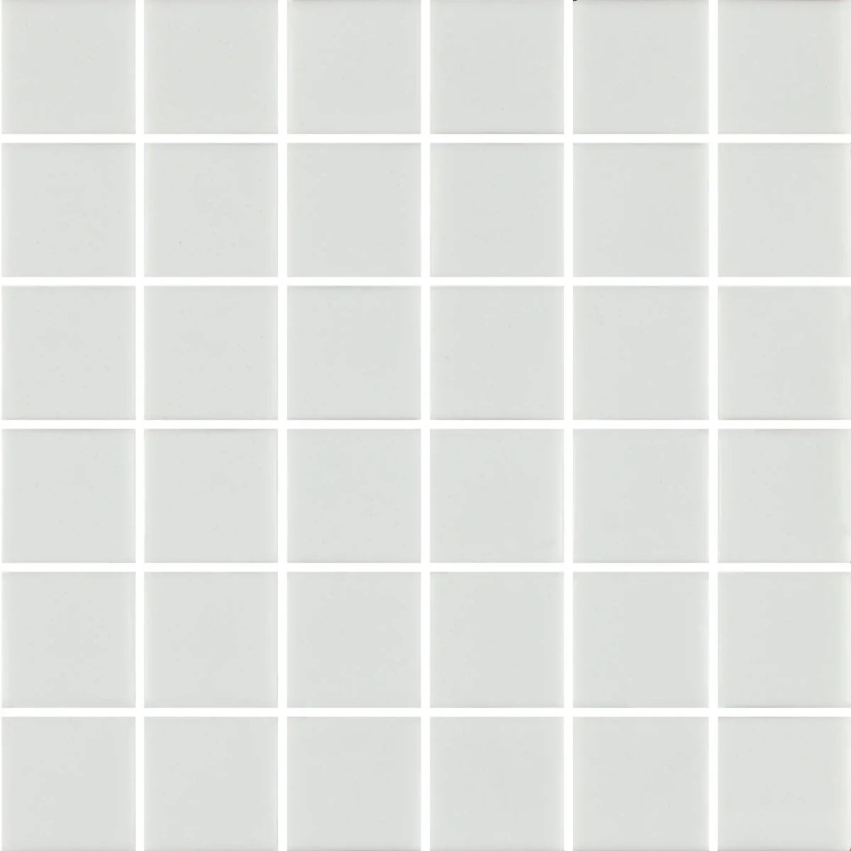 MOZAIKA BASENOWA TOGAMA 5x5 BLANCO SILK MAT – dekoracyjne do wnętrz – Szklane Mozaiki