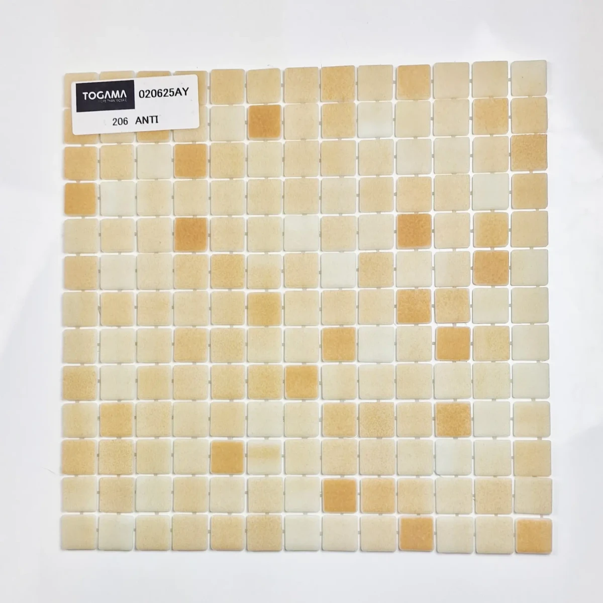 MOZAIKA BASENOWA TOGAMA NIEBLA LADRILLO SILK MAT – dekoracyjne do wnętrz – Szklane Mozaiki