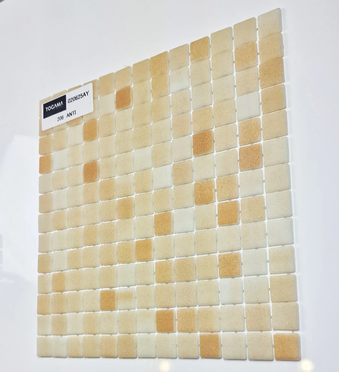 MOZAIKA BASENOWA TOGAMA NIEBLA LADRILLO SILK MAT – dekoracyjne do wnętrz – Szklane Mozaiki