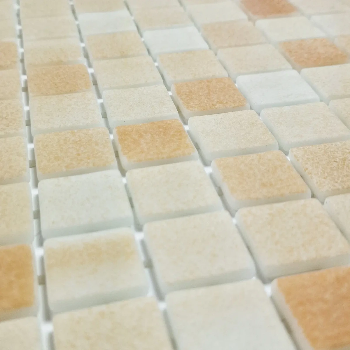 MOZAIKA BASENOWA TOGAMA NIEBLA LADRILLO SILK MAT – dekoracyjne do wnętrz – Szklane Mozaiki