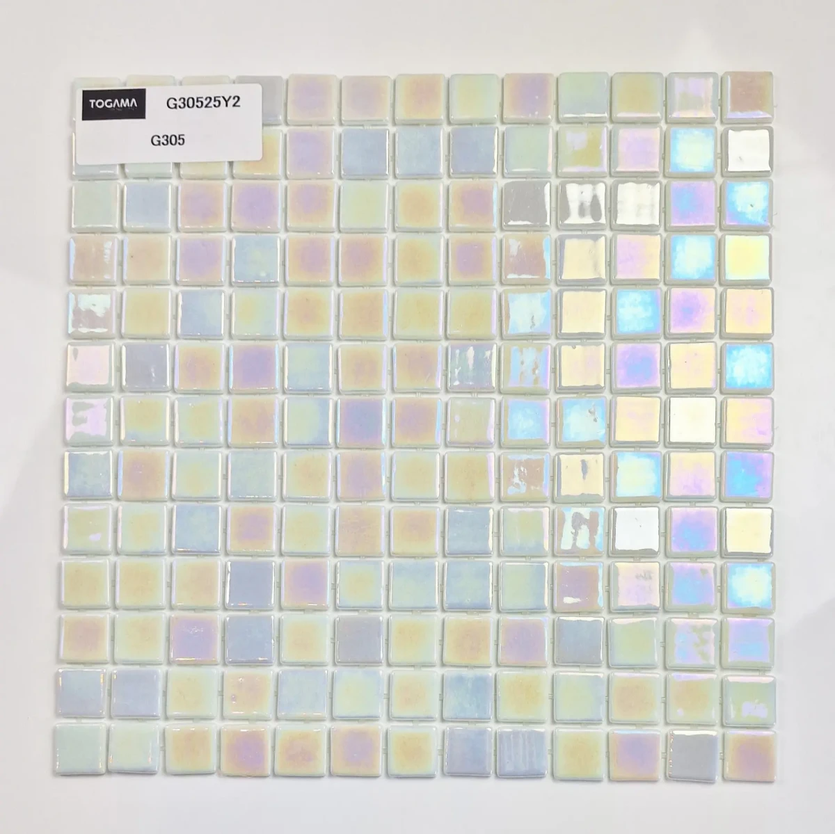 MOZAIKA BASENOWA TOGAMA SHINE PEARL AQUASHINE – dekoracyjne do wnętrz – Szklane Mozaiki