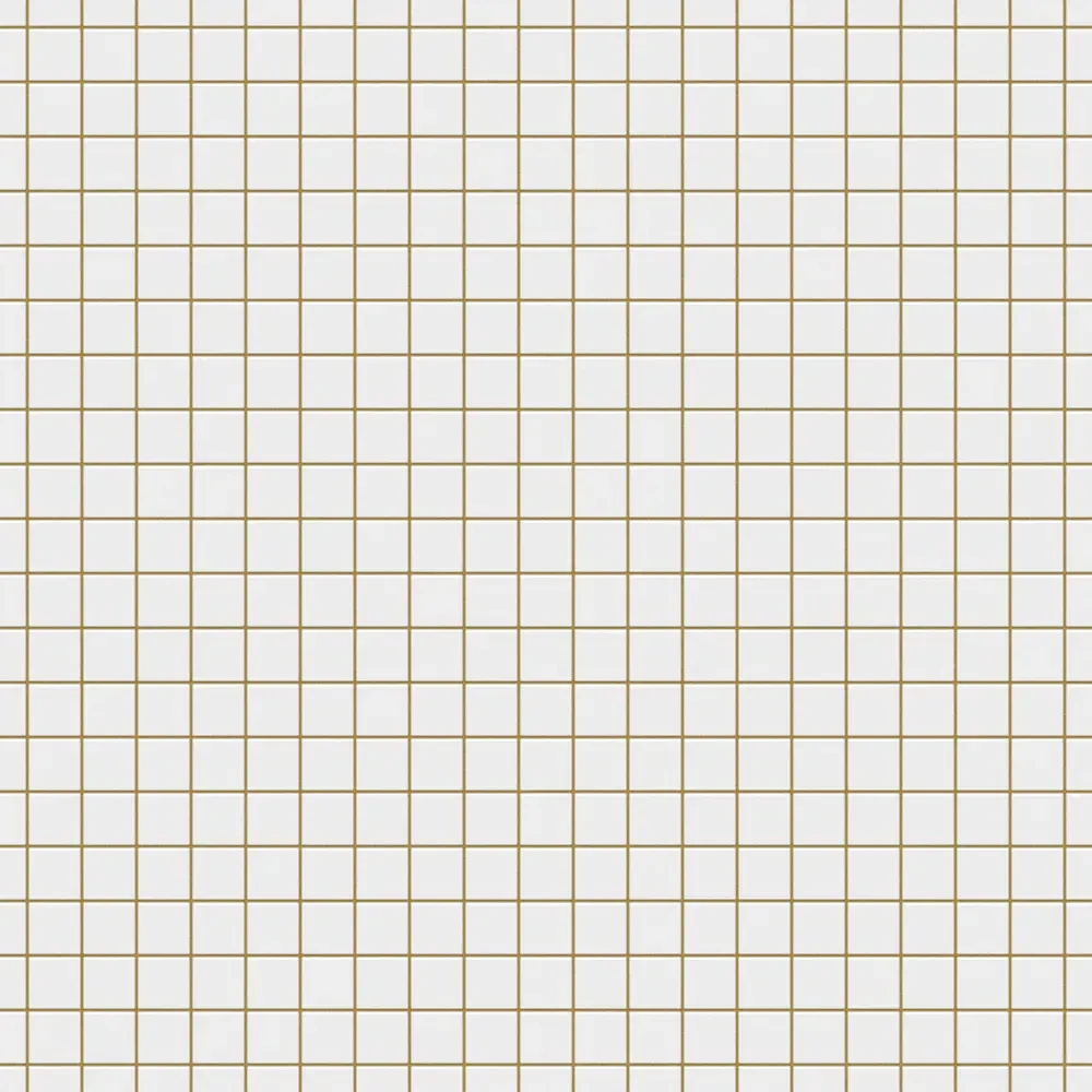 MOZAIKA CERAMICZNA SQUARE WHITE MATOWA – dekoracyjne do wnętrz – Szklane Mozaiki