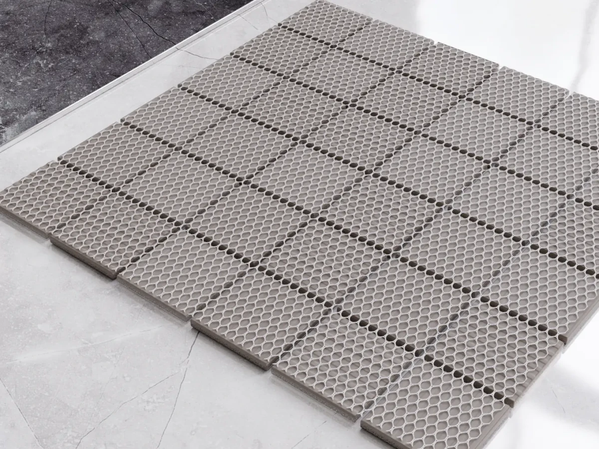 MOZAIKA CERAMICZNA SQUARE SZACHOWNICA MATOWA – dekoracyjne do wnętrz – Szklane Mozaiki