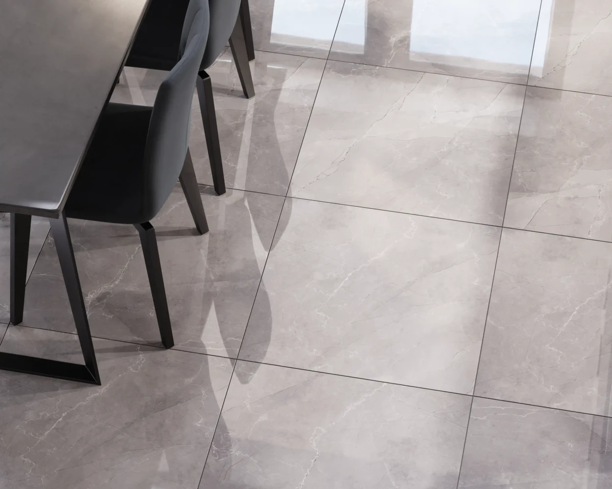 PŁYTKA REKTYFIKOWANA LEZA ELLIE REMOS GREY SZARA POLER 60x120cm – dekoracyjne do wnętrz – Szklane Mozaiki