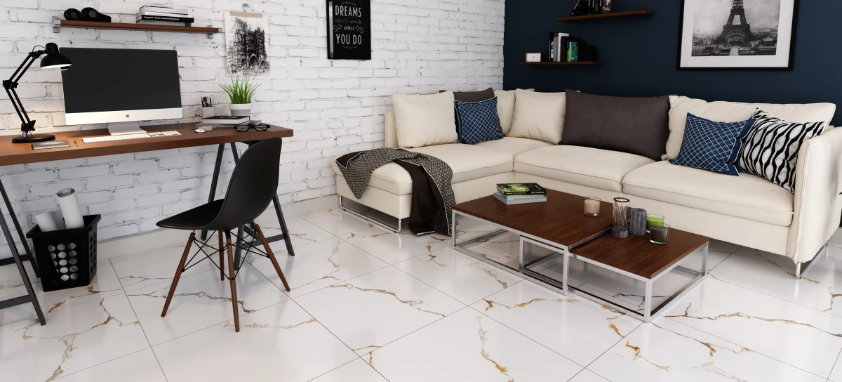 PŁYTKA REKTYFIKOWANA TORRENCE WHITE LAPPATO 60x120cm – dekoracyjne do wnętrz – Szklane Mozaiki