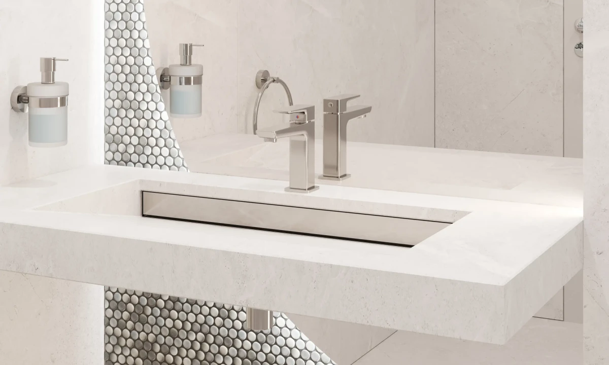 Mozaika ceramiczna Penny Dots multi grey połysk - szklanemozaiki.pl