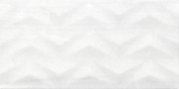 PŁYTKA ŚCIENNA CERAMIKA KOŃSKIE TAMPA AXIS WHITE POLER 30x60 gat. I  – dekoracyjne do wnętrz – Szklane Mozaiki