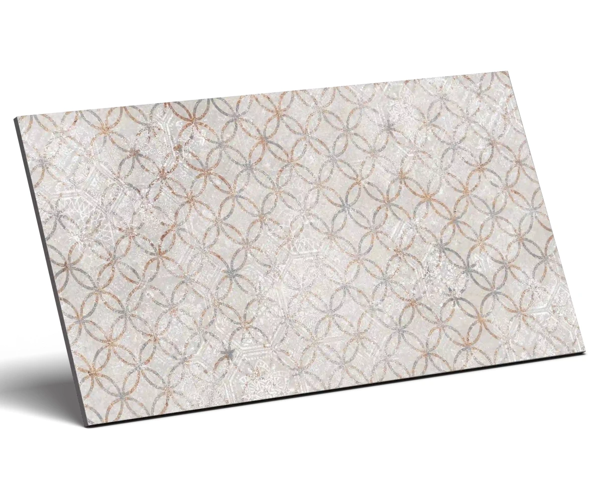 PŁYTKA ŚCIENNA CERAMIKA COLOR DAMASCO GREY DECOR MAT 30x60 gat. I – dekoracyjne do wnętrz – Szklane Mozaiki