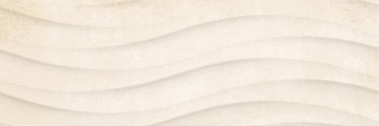 PŁYTKA ŚCIENNA CERAMIKA KOŃSKIE OREGON WAVE CREAM POŁYSK 25x75 gat. I – dekoracyjne do wnętrz – Szklane Mozaiki
