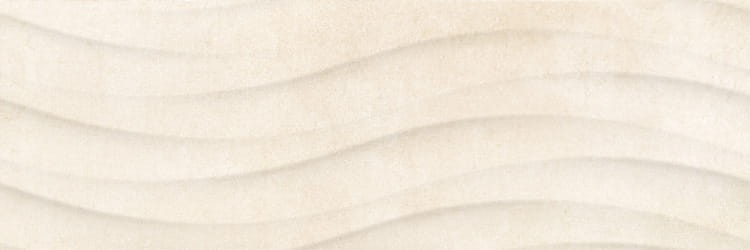 PŁYTKA ŚCIENNA CERAMIKA KOŃSKIE OREGON WAVE CREAM POŁYSK 25x75 gat. I – dekoracyjne do wnętrz – Szklane Mozaiki
