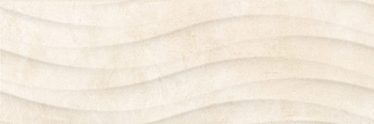 PŁYTKA ŚCIENNA CERAMIKA KOŃSKIE OREGON WAVE CREAM POŁYSK 25x75 gat. I – dekoracyjne do wnętrz – Szklane Mozaiki