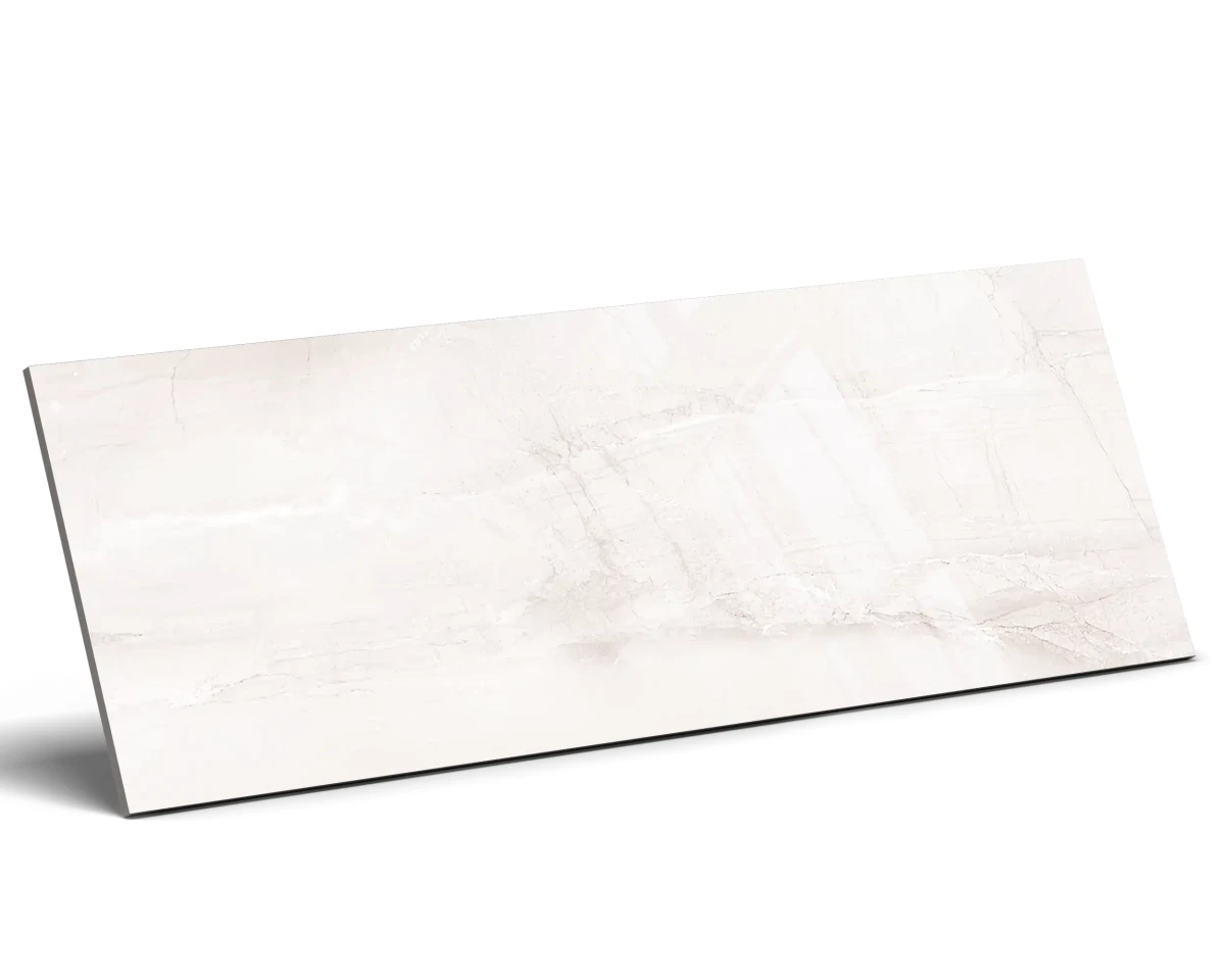 PŁYTKA ŚCIENNA CERAMIKA COLOR TERRA WHITE POŁYSK 25x75 gat. I – dekoracyjne do wnętrz – Szklane Mozaiki