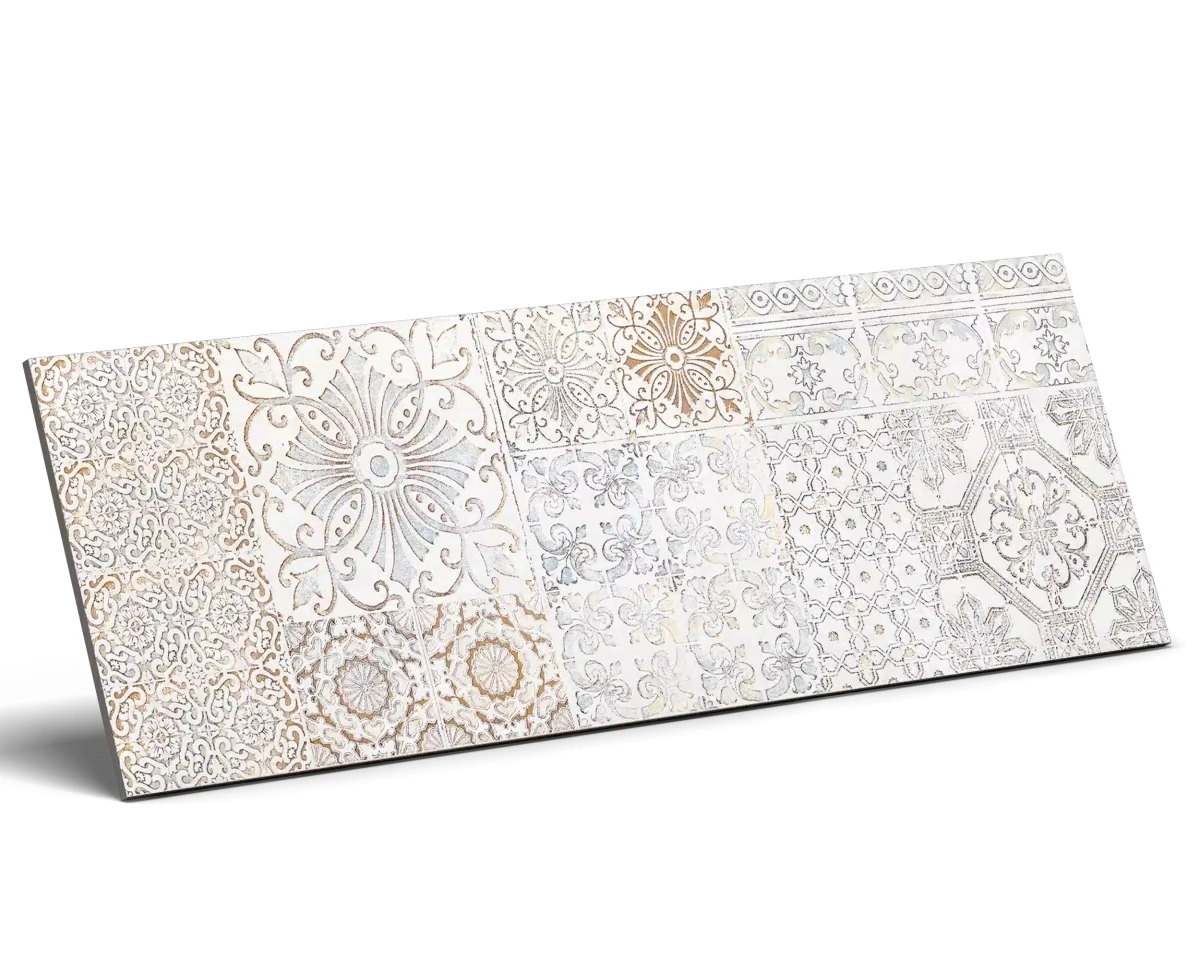 PŁYTKA ŚCIENNA CERAMIKA COLOR VINCI PATCHWORK MAT 25x75 gat. I  – dekoracyjne do wnętrz – Szklane Mozaiki