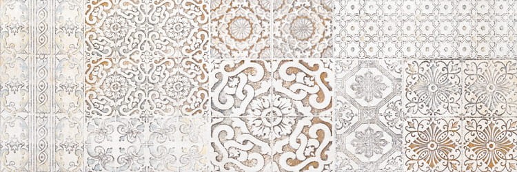 PŁYTKA ŚCIENNA CERAMIKA COLOR VINCI PATCHWORK MAT 25x75 gat. I  – dekoracyjne do wnętrz – Szklane Mozaiki