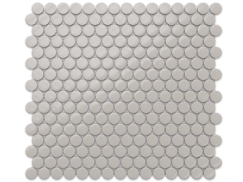 MOZAIKA CERAMICZNA PENNY DOTS GREY MATOWA
