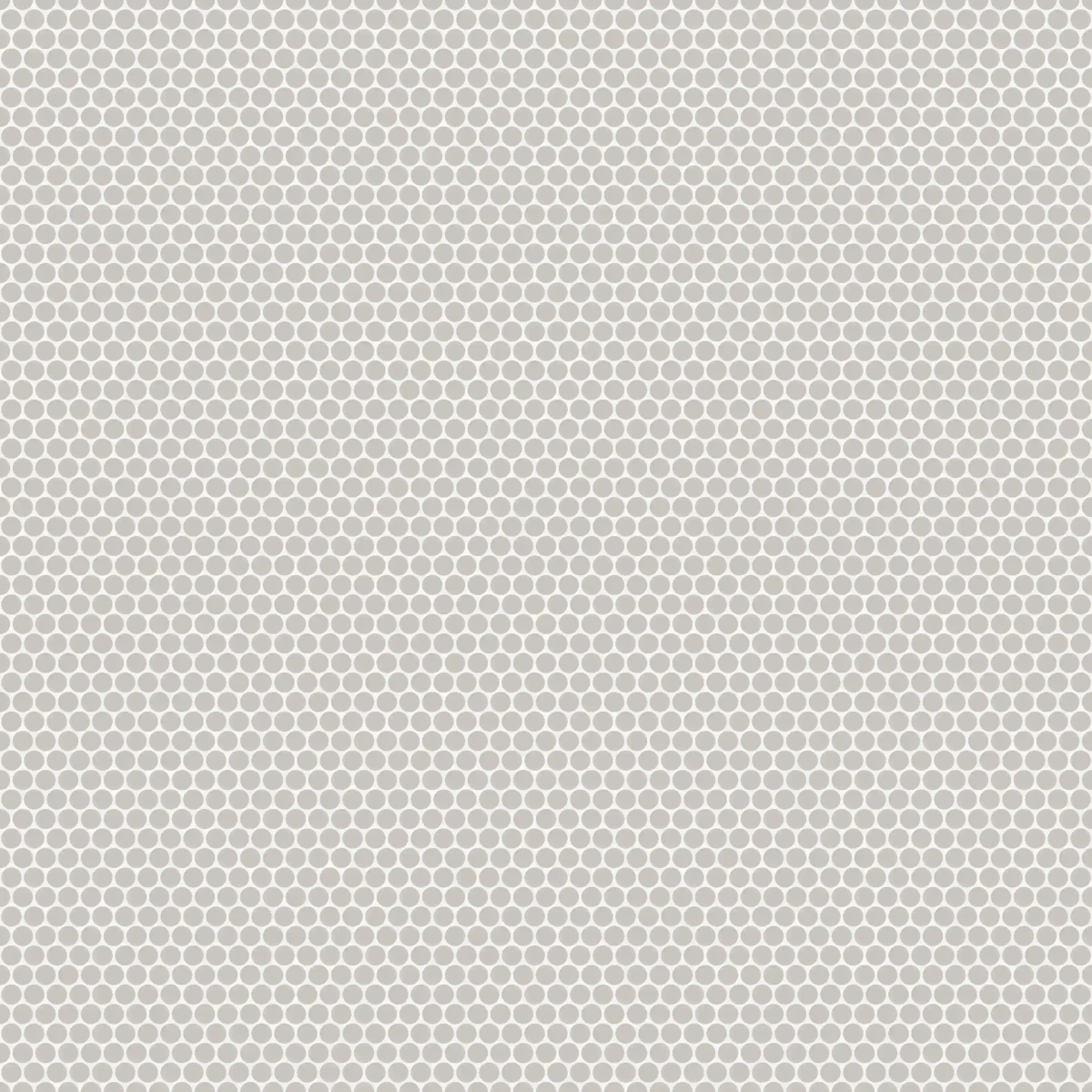 Mozaika ceramiczna Penny Dots white matowa - szklanemozaiki.pl