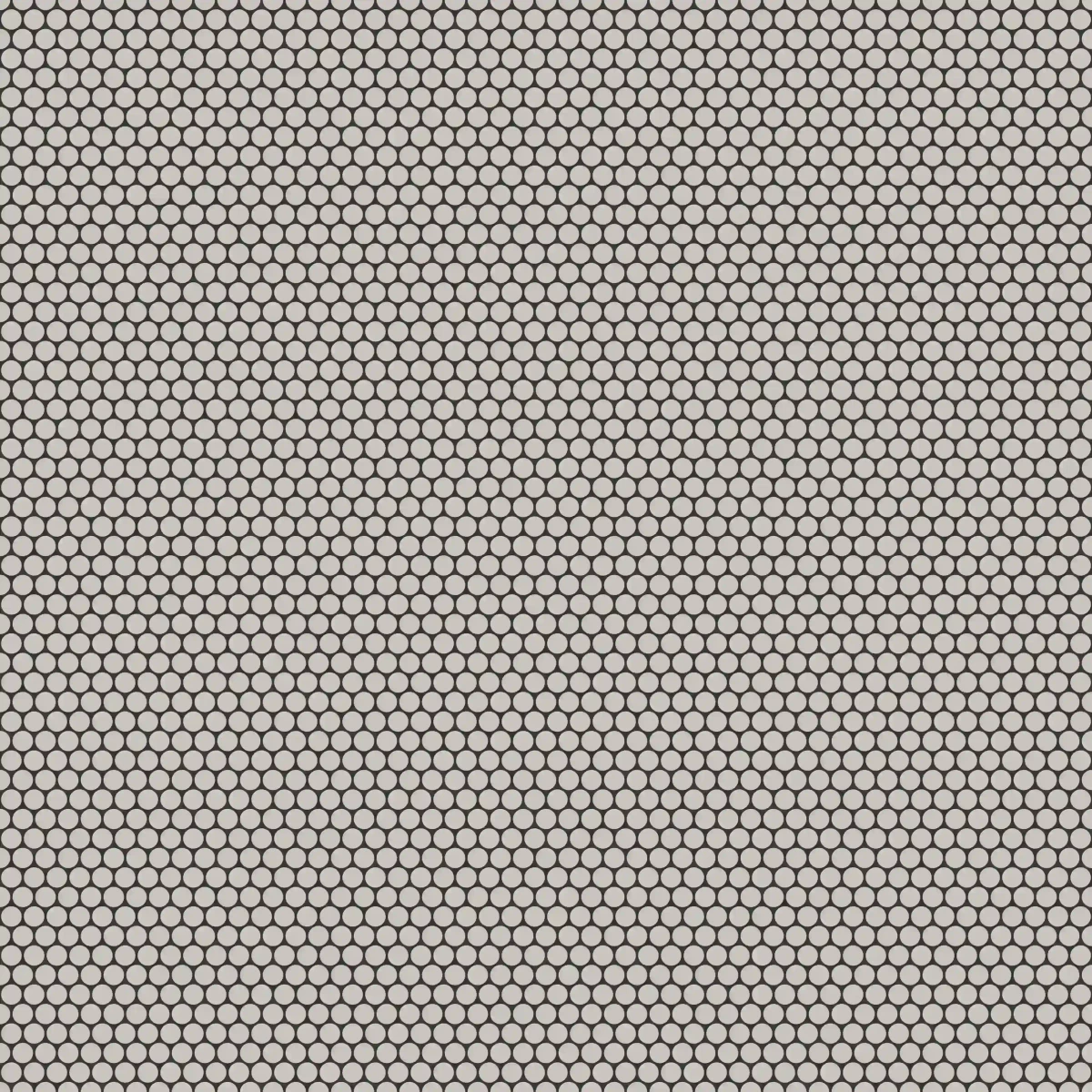 Mozaika ceramiczna Penny Dots white matowa - szklanemozaiki.pl