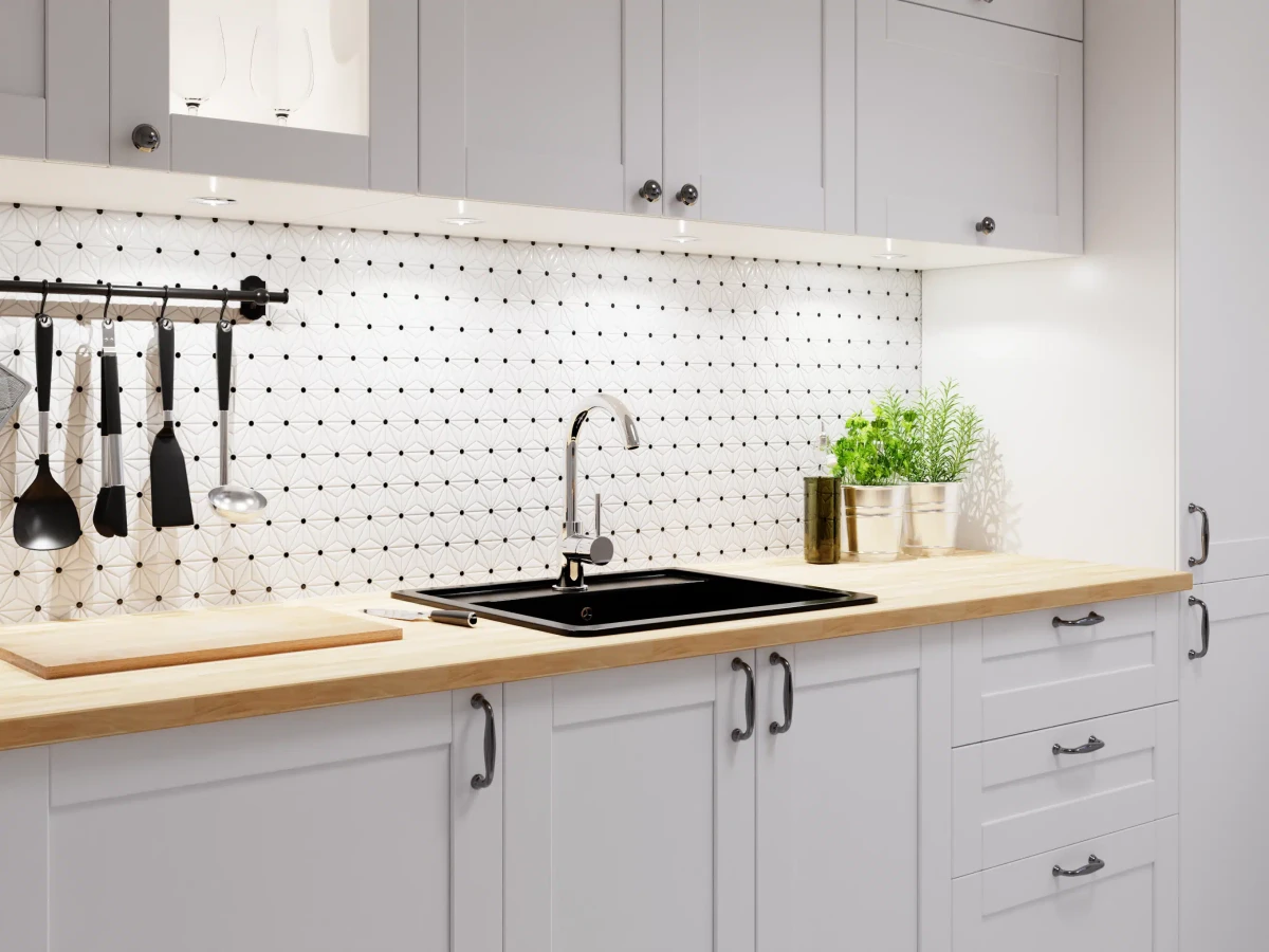 MOZAIKA CERAMICZNA TOKYO WHITE GLOSS – dekoracyjne do wnętrz – Szklane Mozaiki