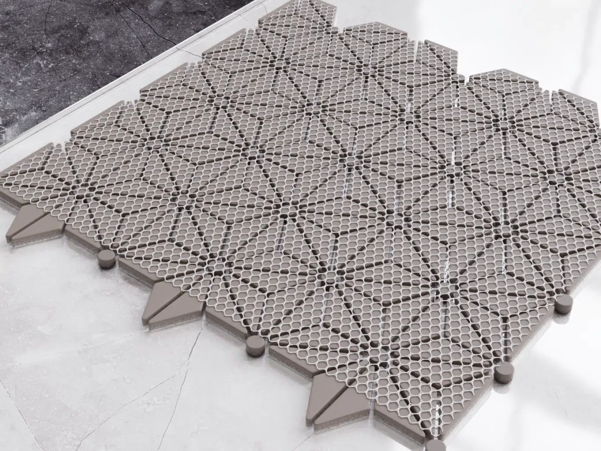 MOZAIKA CERAMICZNA TOKYO WHITE GLOSS – dekoracyjne do wnętrz – Szklane Mozaiki