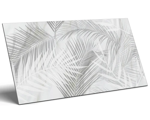 PŁYTKA GRESOWA DEKORACYJNA FROSTED PALM DEKOR 60x120 gat. I