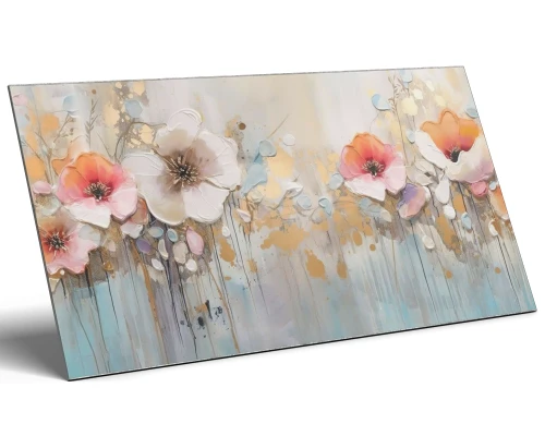 PŁYTKA GRESOWA DEKORACYJNA PAINTED FLOWERS DEKOR 60x120 gat. I