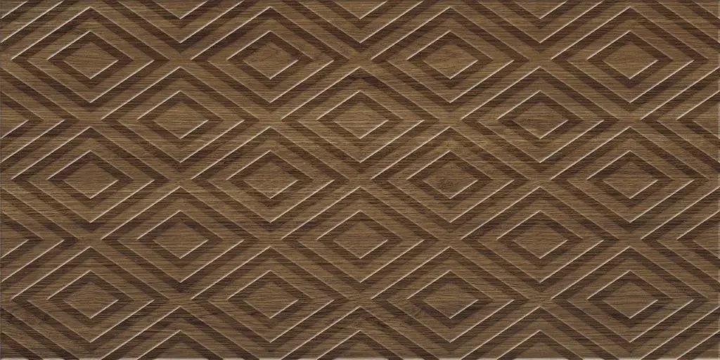 PŁYTKA GRESOWA DEKORACYJNA WOODEN DIAMONDS DEKOR 60x120 gat. I  – dekoracyjne do wnętrz – Szklane Mozaiki
