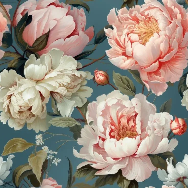 PŁYTKA GRESOWA DEKORACYJNA FLOWERS OF JOY DEKOR 60x60 gat. I – dekoracyjne do wnętrz – Szklane Mozaiki