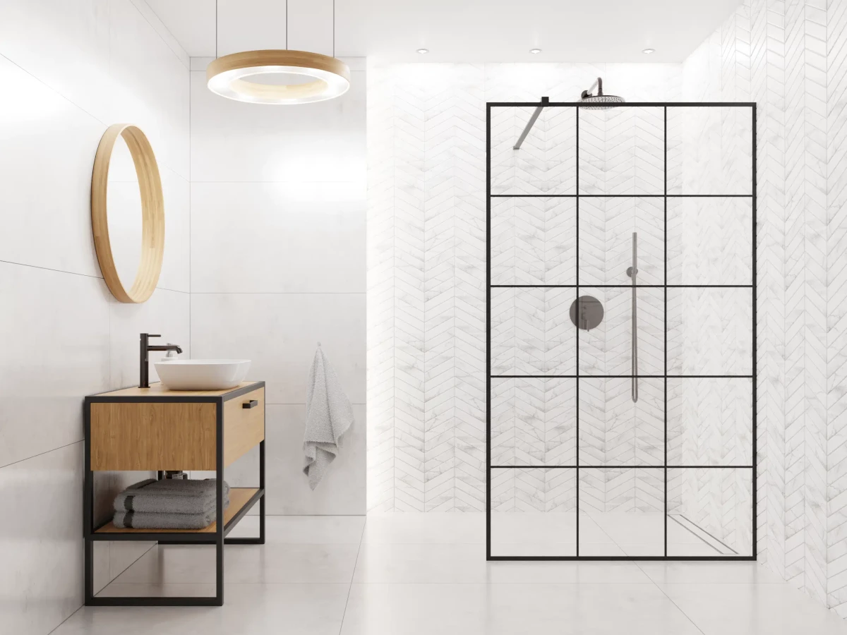 MOZAIKA CERAMICZNA BIG CHEVRON CARRARA MATOWA – dekoracyjne do wnętrz – Szklane Mozaiki