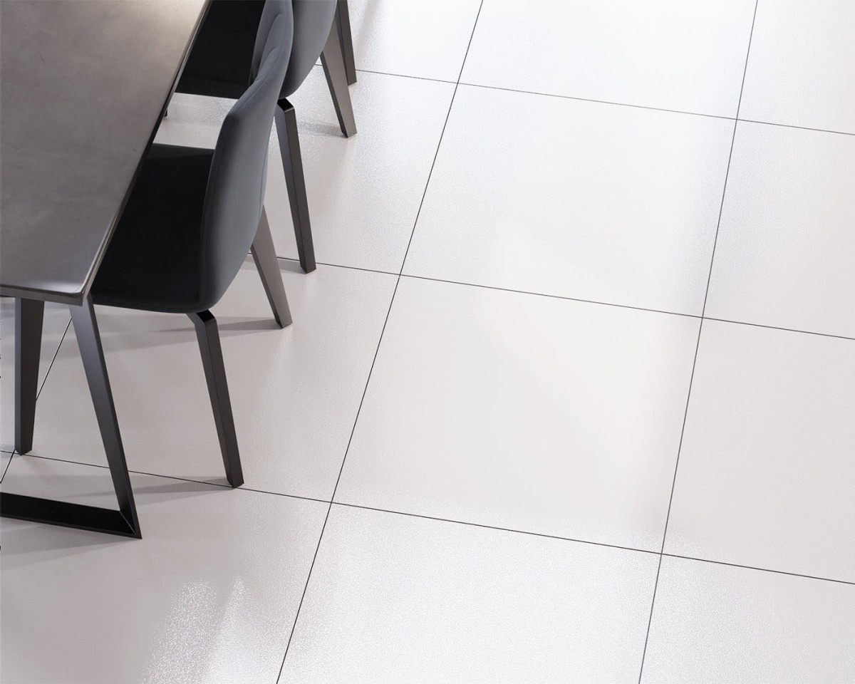 PŁYTKA Gres Galactic 60 x 60 cm biały – dekoracyjne do wnętrz – Szklane Mozaiki