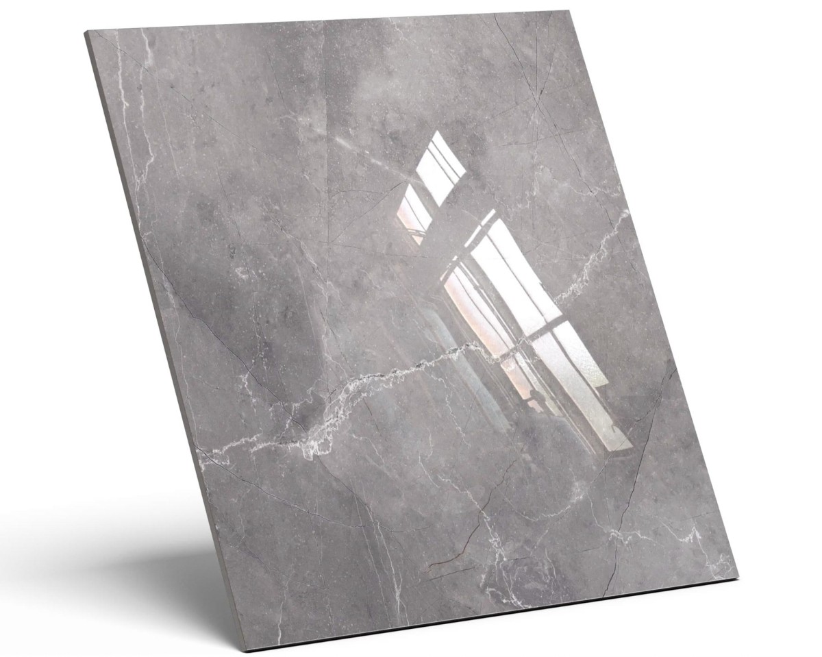 PŁYTKA Gres polerowany Sintelo 60 x 60 cm dark – dekoracyjne do wnętrz – Szklane Mozaiki