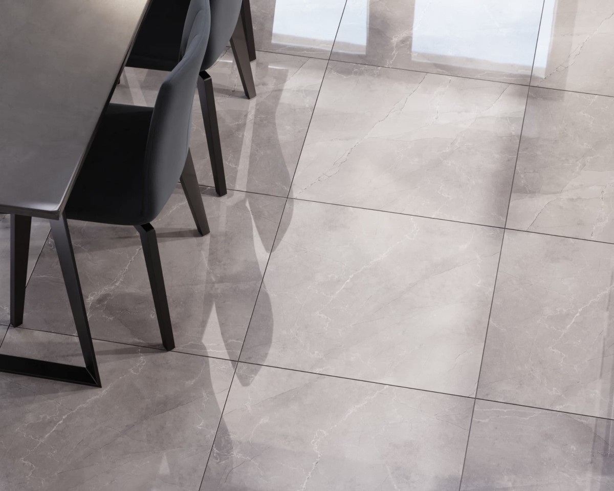 PŁYTKA Gres polerowany Sintelo 60 x 60 cm dark – dekoracyjne do wnętrz – Szklane Mozaiki