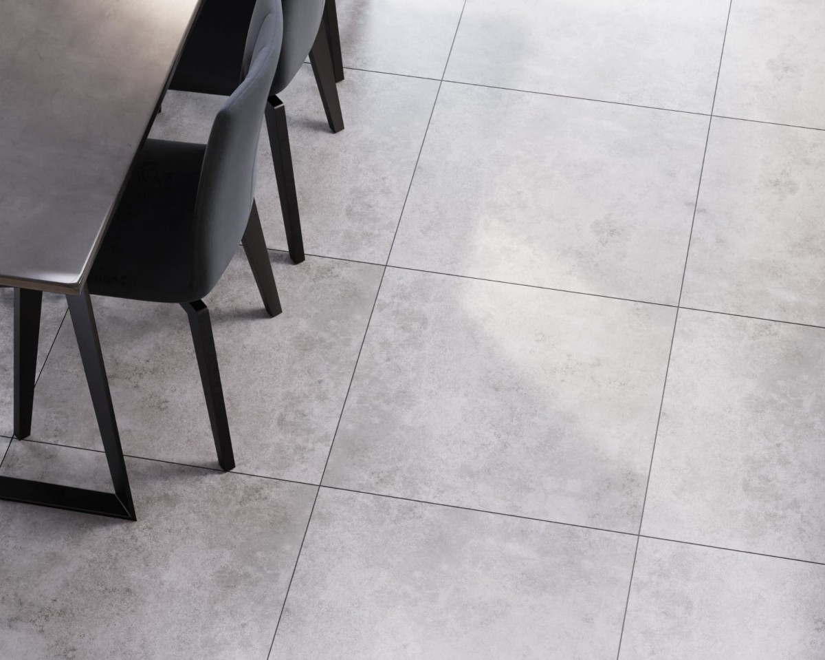 PŁYTKA Gres mrozoodporny Porto Lappato 60 x 60 cm gris – dekoracyjne do wnętrz – Szklane Mozaiki