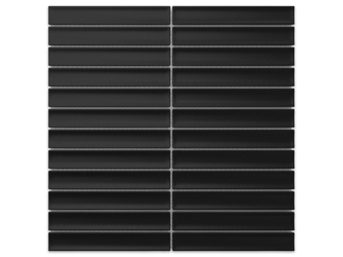 MOZAIKA CERAMICZNA PIANO BLACK MAT